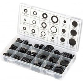 Набор сальников СИБРТЕХ D 6,35 - 25,4 мм 125 предметов 47599 