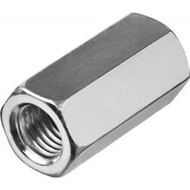 Гайка ЗУБР DIN 6334 переходная, M12, 1 шт, оцинкованная, 303756-12 