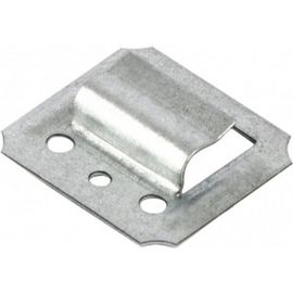 Кляймер СИБРТЕХ №3,5 оцинкованный с гвоздями, 100шт 465735 