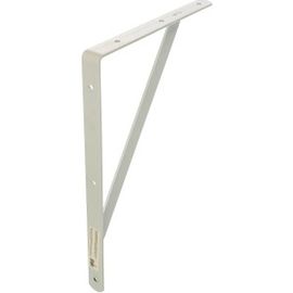 Усиленный кронштейн СИБРТЕХ 400х280х30х4 мм белый 94047 