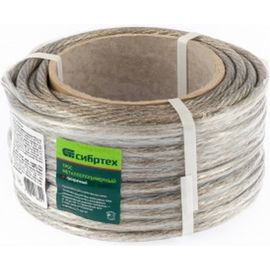 Металлополимерный трос СИБРТЕХ прозрачный ПР-8,0, 476413 