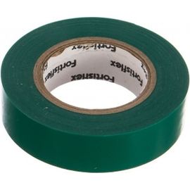 Изолента FORTISFLEX ПВХ 15 ммх0.15 ммх10 м зеленая 71225 