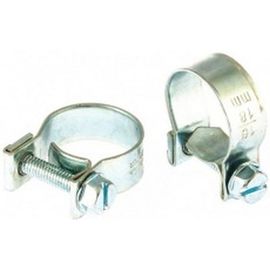 Металлические хомуты СИБРТЕХ, MINI 16-18мм, ширина 9мм, винтовой, W1, 2шт 47506 
