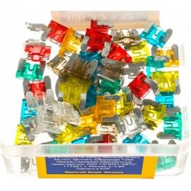 Набор предохранителей KRAFT серия MICRO, 50 шт, пласт кор KT 870017 