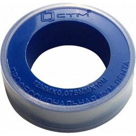 ФУМ-лента СТМ 12мм х 0,075мм х 10м CIFUM010 