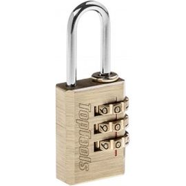 Багажный замок, 21 мм, код 3 цифры Top Tools 90U212 