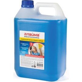 Средство для мытья стекол и зеркал ЛАЙМА PROFESSIONAL 5 л 601610 