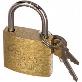 Висячий замок 40 мм, 2 ключа Top Tools 90U271 