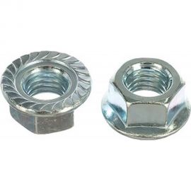 Самостопорящаяся гайка с фланцем Метизный двор M10 DIN 6923, 100 шт. 4607159067722 