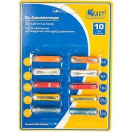 Цилиндрические предохранители KRAFT 10 шт KT 870024 