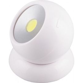 Светодиодный поворотный светильник FERON 1LED 3W 3хAAA 75 80мм, белый, FN1209 23380 
