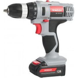 Аккумуляторная дрель-шуруповерт ПОБЕДА ДА-12/2 Ли 180201634 