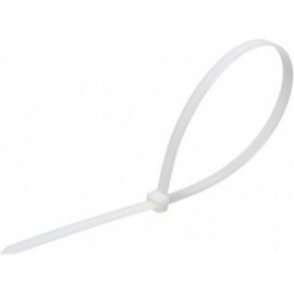 Универсальный пластиковый хомут ЭВРИКА белый 5.0x500мм 25шт ER-05502 