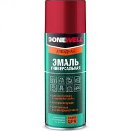 Универсальная эмаль DONEWELL черная матовая 520мл 11604652 