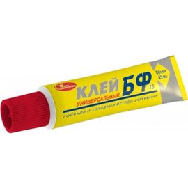 Клей БФ-19 НОВБЫТХИМ в шоу-боксе 45мл 18 38727 