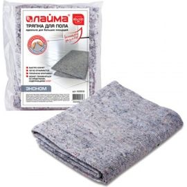 Тряпка для мытья пола ЛАЙМА 80х100 см, плотность 180 г/м2, ХПП, 80% хлопок, 20% полиэфир 600836 