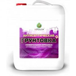 Универсальная грунтовка Ареал+ антисептическая 10 л А-353 