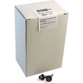 Кровельный саморез крепежная техника серый графит RAL 7024, 5.5х25 мм, 250 шт 420376 БК 