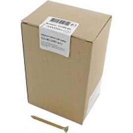 Шуруп крепежная техника жёлтый цинк 5,0x60, 200 шт. 431406 БК 