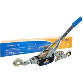 Ручная лебедка с двойным храповым механизмом KRAFT 4Т KT 705009 