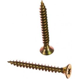 Шуруп крепежная техника жёлтый цинк 300 шт 431386 БК 