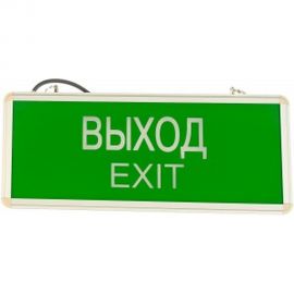 Светодиодный светильник IEK ССА 1001 ВЫХОД-EXIT односторонний 3Вт ИЭК LSSA0-1001-003-K03 