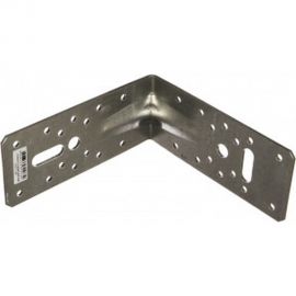 Крепежный усиленный уголок ЗУБР УКУ-2.5 65х145х145 х 2.5мм 31011-145 
