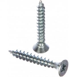 Универсальный саморез Tech-Krep 30х4,0 мм 200 шт оцинкованный, коробка с окном 102180 