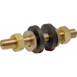 Крепеж для бачка Tech-Krep шпилька латунная с гайками для унитаза М8- пакет 137002 