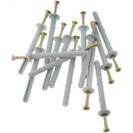 Дюбель-гвоздь Tech-Krep 6х80 грибовидная манжета, полипропилен 10 шт - пакет 103902 