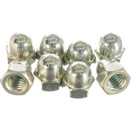 Колпачковая гайка Tech-Krep DIN1587 оцинкованная М6 8 шт - пакет 112277 