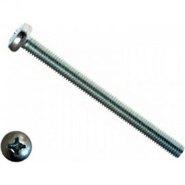 Винт КРЕП-КОМП полуцилиндрическая головка, цинк DIN7985 3х10 100шт вц310мф 