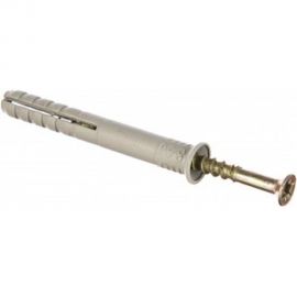 Дюбель-гвоздь 8х60 потайная манжета, полипропилен 20шт - коробка Tech-Krep 112715 