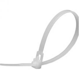 Нейлоновый многоразовый хомут STEKKER 4x150 мм, белый, NYCT40-150 39081 