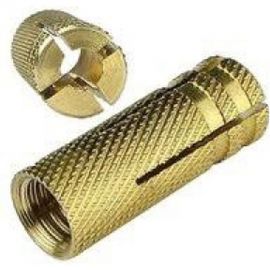 Забивной латунный анкер Метизный двор M10/12x35, 50 шт. 4690441030801 