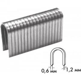 Скобы круглые Тип 28 (1000 шт; 14 мм) Biber 85828 тов-075417 