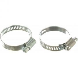 Обжимной хомут, цинк Tech-Krep 25х40 2шт - хомут 136942 