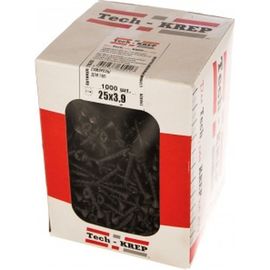 Саморез Tech-Krep ШС ГВЛ 25х3,9 мм 1000 шт, коробка 116787 