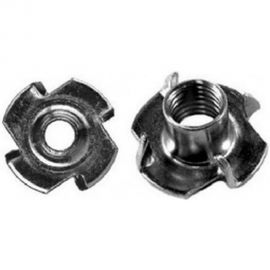 Мебельная забивная гайка Tech-Krep оцинкованная М5 10 шт - пакет 108938 