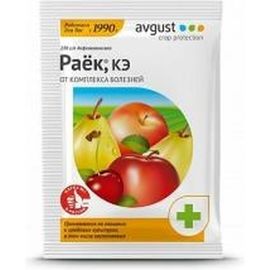 Высокоэффективный препарат для обработки плодовых культур от болезней Avgust Раёк 2 мл A00138 