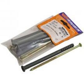 Потайной дюбель-гвоздь VIPкрепеж бортик, 8х120, 5 шт. 20824 VIP 