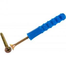 Набор крепления плинтусов VIPкрепеж 12/70 дюбель ежик 2шт/2шт 13022 VIP 