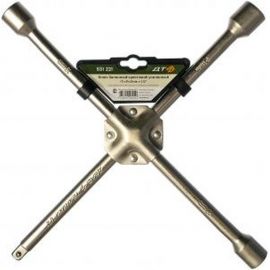 Баллонный крестовой усиленный ключ 17 х 19 х 21 х 1/2 - 380 мм ДТ/10 Дело Техники 531221 