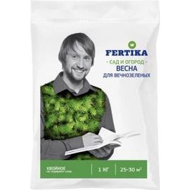 Удобрение для вечнозелёных Fertika Хвойное, весна, 1 кг 4620005610934 