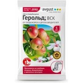 Ампула от вредителей на плодовых деревьях Avgust Герольд, ВСК 5 мл A00413 