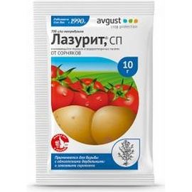 Средство в борьбе с сорняками на картофеле Avgust Лазурит СП 10 г A00374.1 