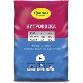 Сухое минеральное удобрение Фаско Нитрофоска 1 кг Уд0101ФАС36 