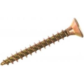 Шуруп VIPкрепеж желтый цинк 5,0х40 10шт 11384 VIP 