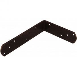 Крепежный уголок Tech-Krep черный 120х180х40х5,0 мм - накл. 124413 