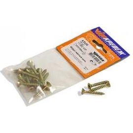 Шуруп VIPкрепеж желтый цинк 4,5х30 15шт 11360 VIP 